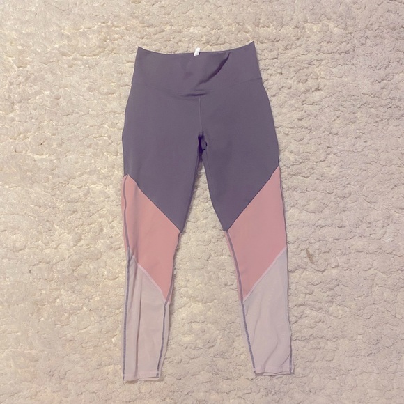 Fabletics High Waist Color Block Leggings - Picture 3 of 10